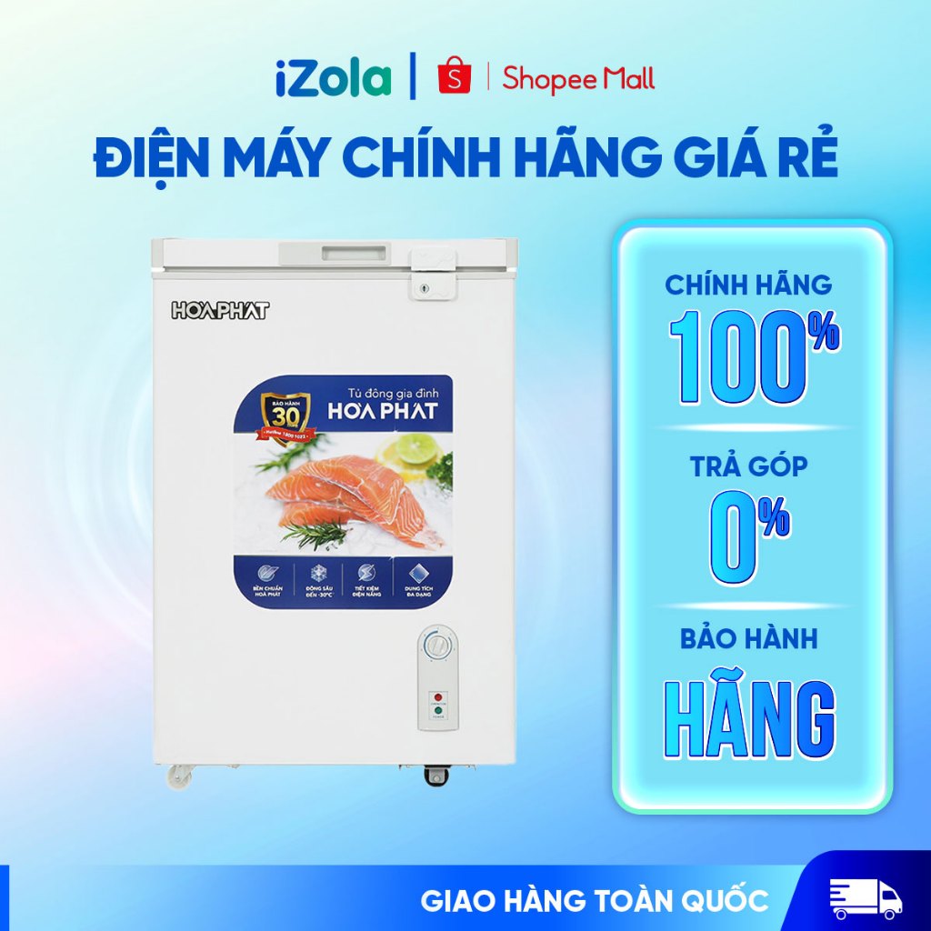 HPF AD6107 - Tủ đông Hòa Phát 107 Lít HPF AD6107 - Hàng chính hãng