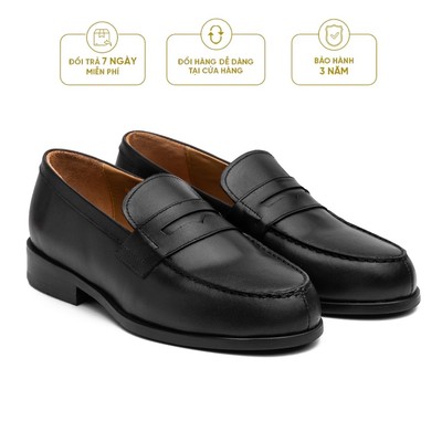 Giày Tây Lười Cao Cấp PABLO LOAFER - LF57 - Da Bò Cao Cấp Lót Trong Da Bò Mộc -  Be Classy