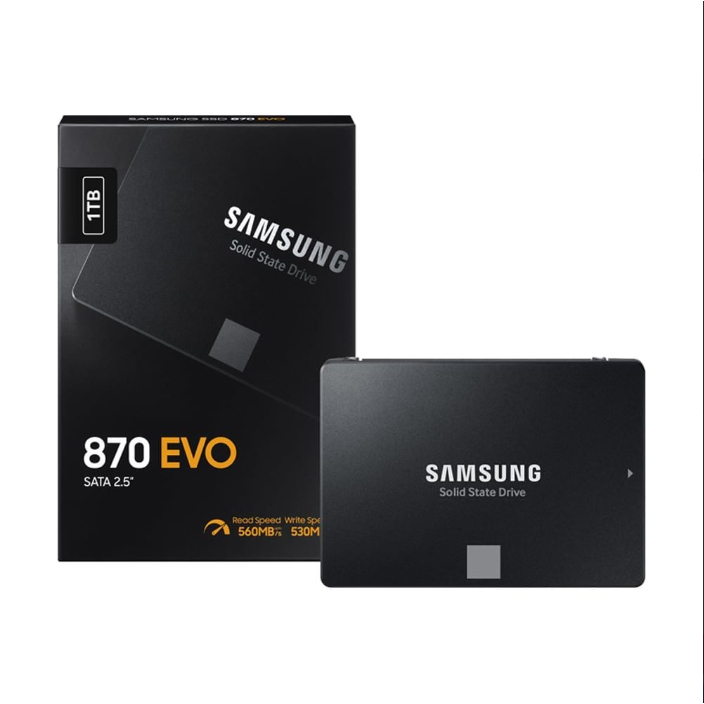 SSD Samsung 1TB - 870 EVO ( MZ-77E1T0BW )