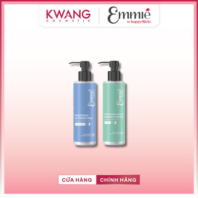 Gel Rửa Mặt Dịu Nhẹ Emmié by Happy Skin - Cleansing Gel 180ml