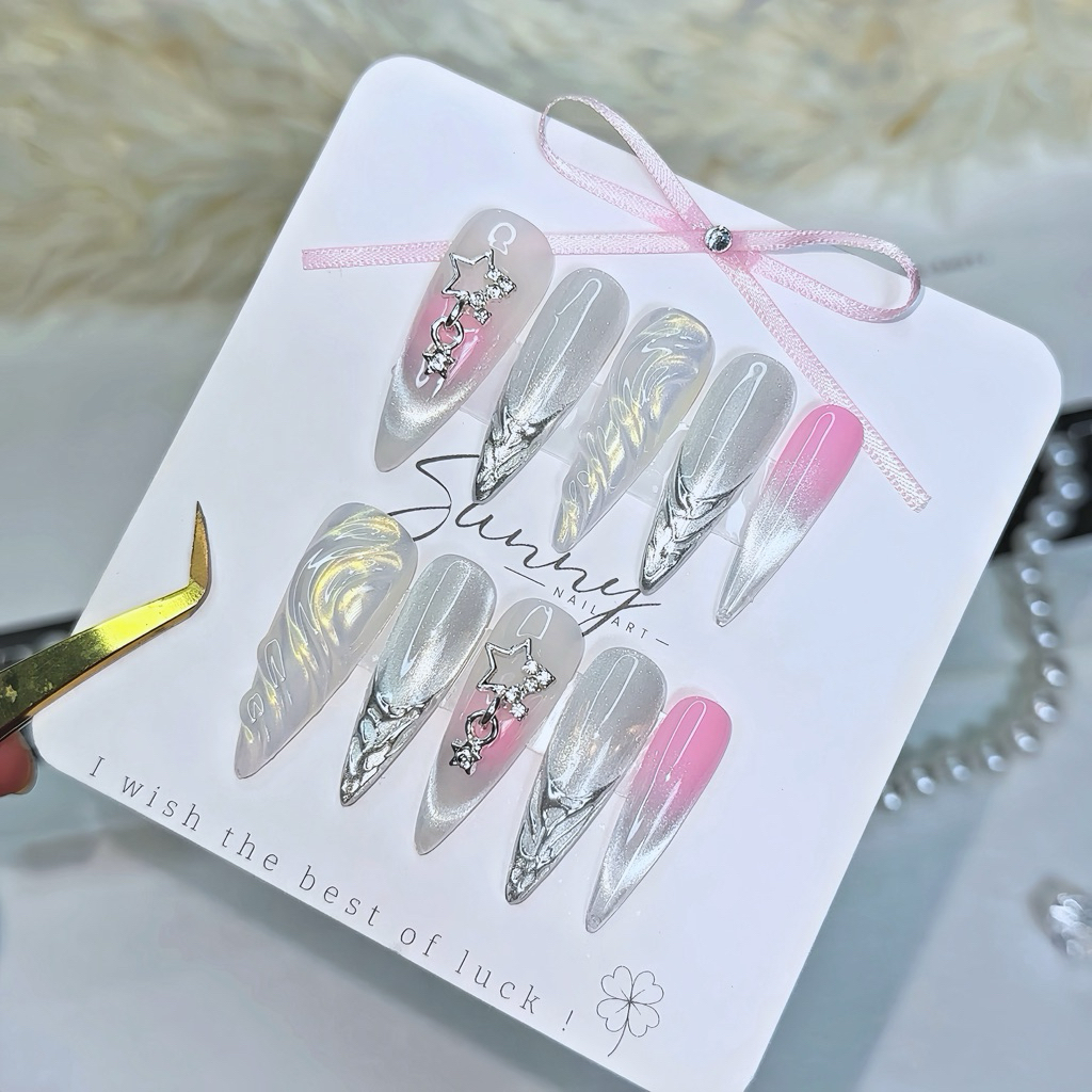 [N96] Nail box Thiết kế charm sao