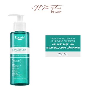 Sữa Rửa Mặt Cho Da Mụn Eucerin Cleansing Gel pro Acne Solution 200ml (mẫu mới)