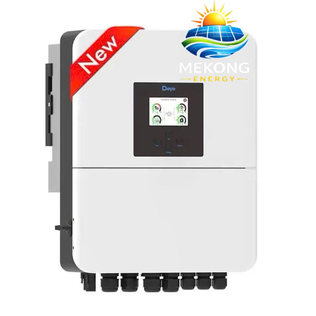 Biến tần hòa lưới có lưu trữ DEYE - inverter hybrid Deye 6kw 1 Pha - SUN-6K-SG04LP1-EU-SM2, SUN-6K-S