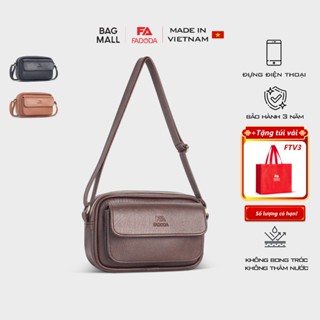 Túi đeo chéo da Unisex dáng ngang FADODA FN11