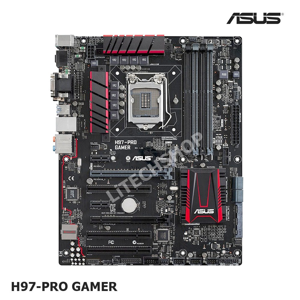 Mainboard ASUS H97 PRO GAMER. Bảo hành 12 tháng. Hàng tháo máy Hàn, đẹp như mới 99%.