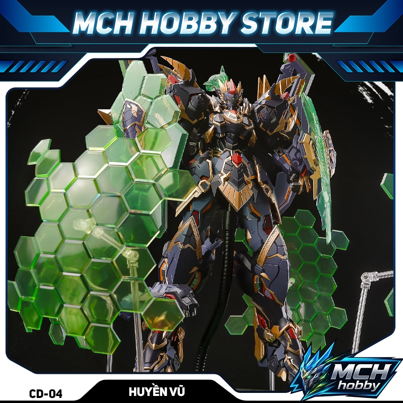 Mô hình Metalbuild 1/72 CangDao CD-04 Black Tortoise (Huyền Vũ) - Mchhobby