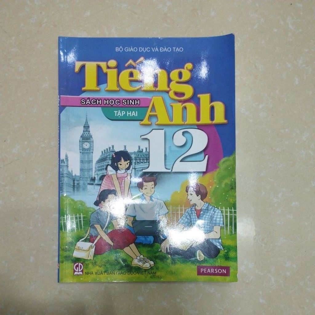 sách Tiếng Anh 12 sách học sinh PEARSON