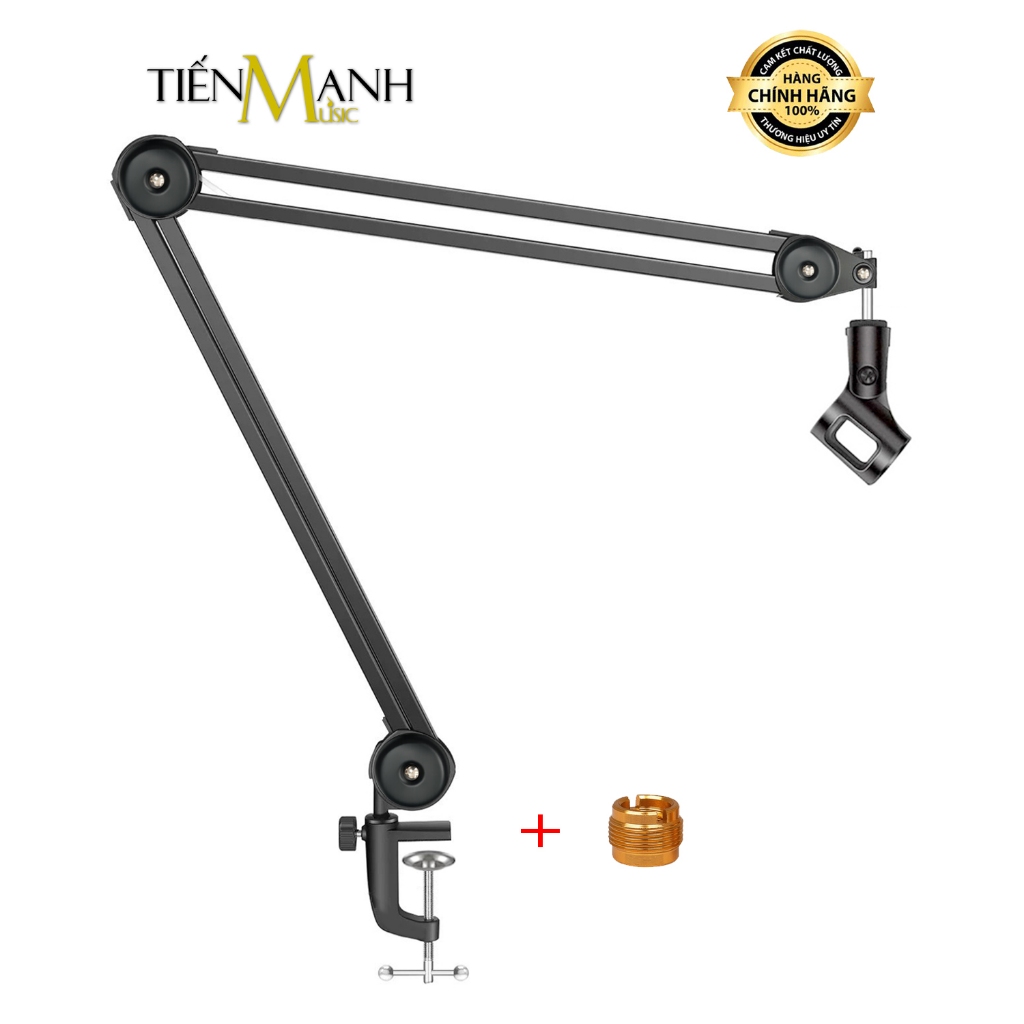 Chân Micro Arm Kẹp Bàn NB46, NB46-HY - Giá đỡ đế Mic Stand NB-46 Microphone Thu Âm LiveStream