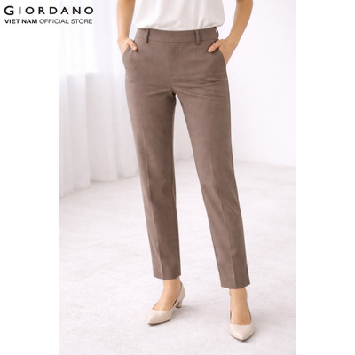 GIORDANO Quần Dài Nữ Khaki Pants 5413026