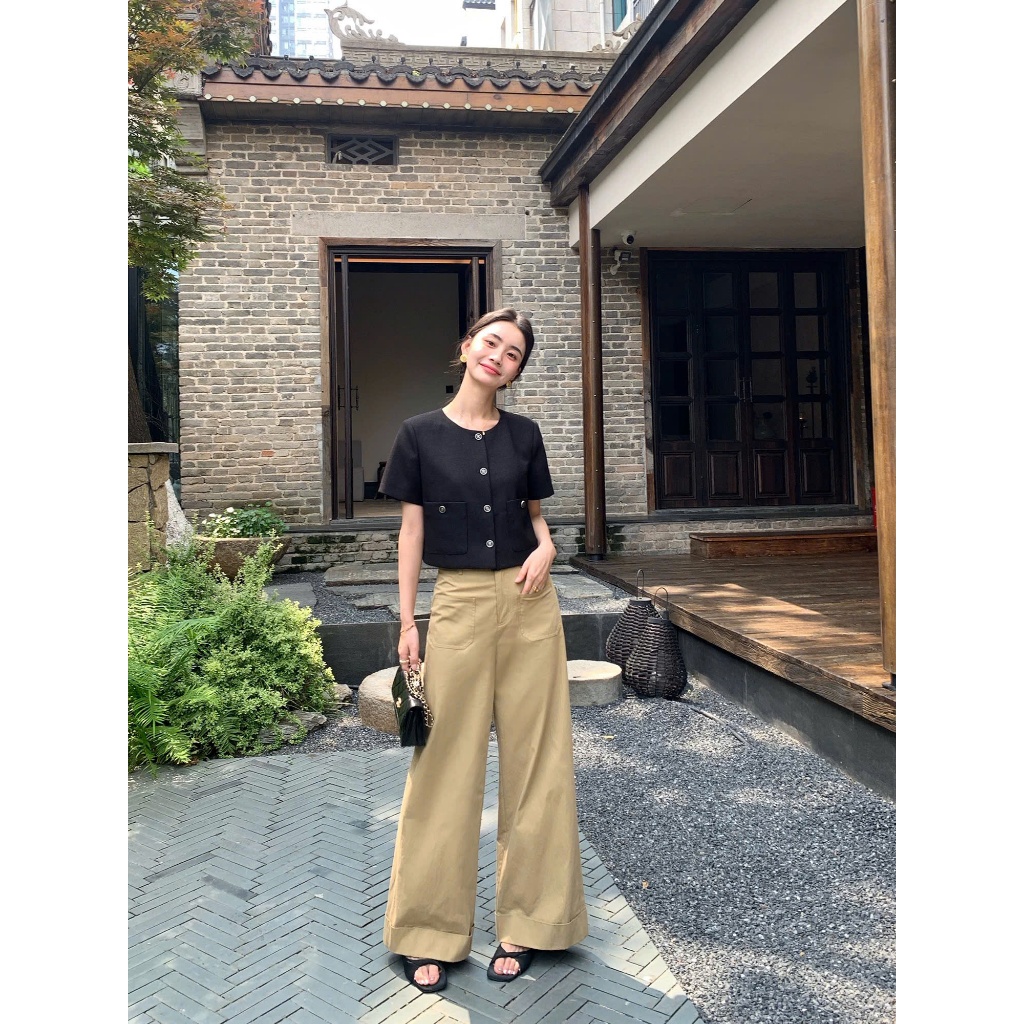 𝗩𝗲𝗿𝗮 𝗣𝗮𝗻𝘁𝘀 -|BEELY| - Quần Kaki cứng