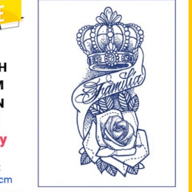 Hình xăm dán 15 ngày không phai KT07