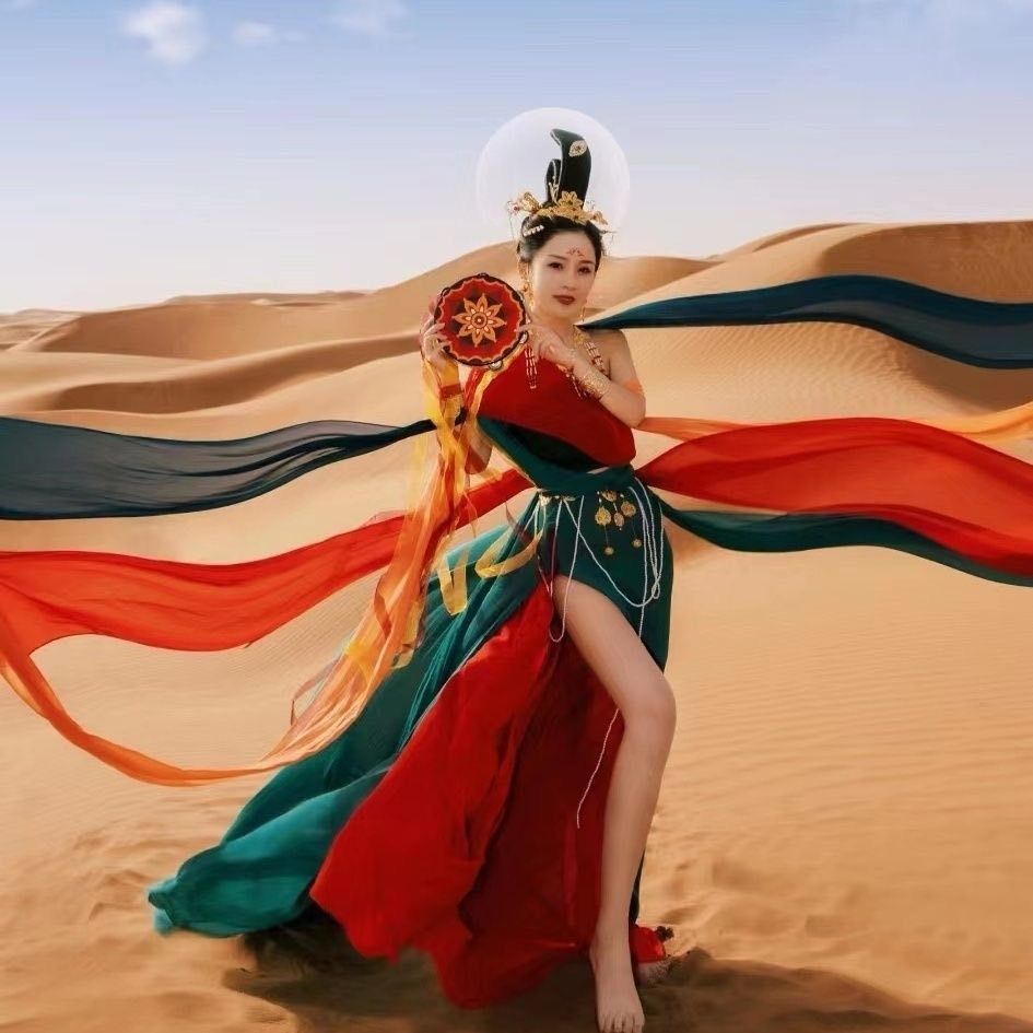 ⚡NHIỀU MÀU⚡⚡Khăn phi bạch múa cổ trang vải voan tơ mềm, bay, rủ trắng/ đen/ đỏ/ xanh/ hồng khăn choà