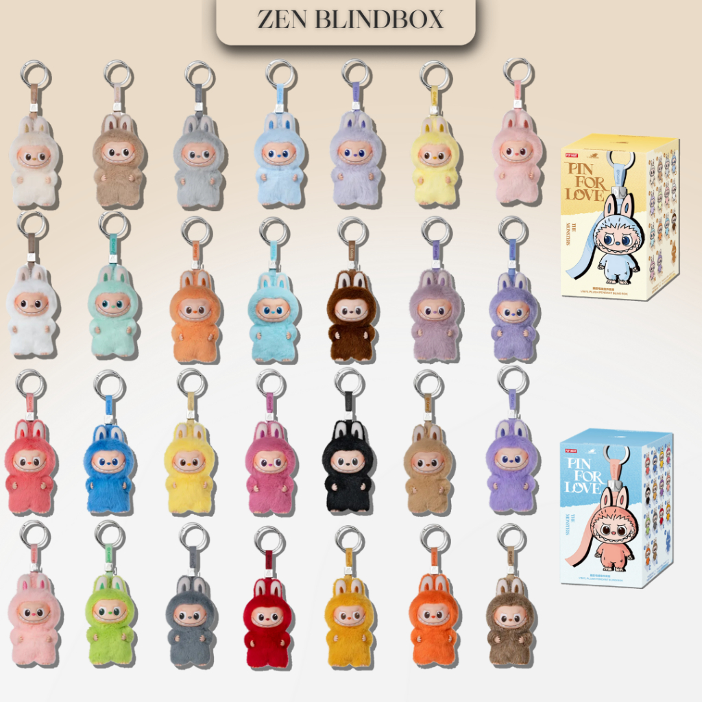 [CHÍNH HÃNG] Hộp Mù LABUBU Mini V4 Chính Hãng Blindbox LABUBU Mini Pin For Love Ver 4 Pop Mart