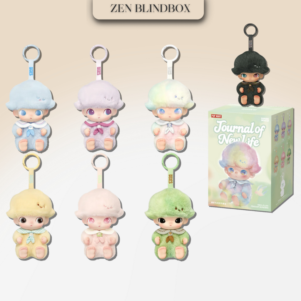 [CHÍNH HÃNG] Hộp Mù DIMOO Chính Hãng Blindbox DIMOO Journal Of New Life Pop Mart