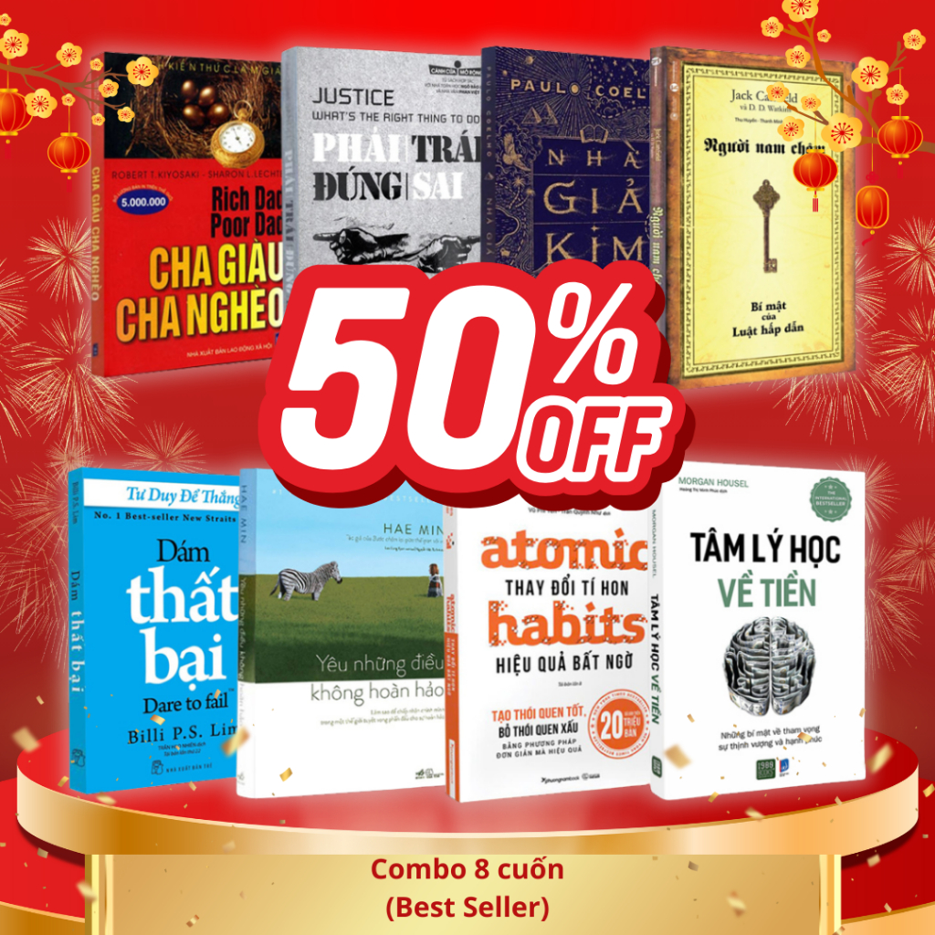 Combo Sách 8 Cuốn Hoàn Hảo (Best seller)