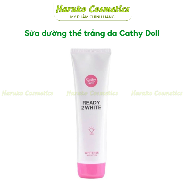 (Chính hãng) Sữa dưỡng thể trắng da Cathy Doll Ready 2 White Whitener Body Lotion 150ml
