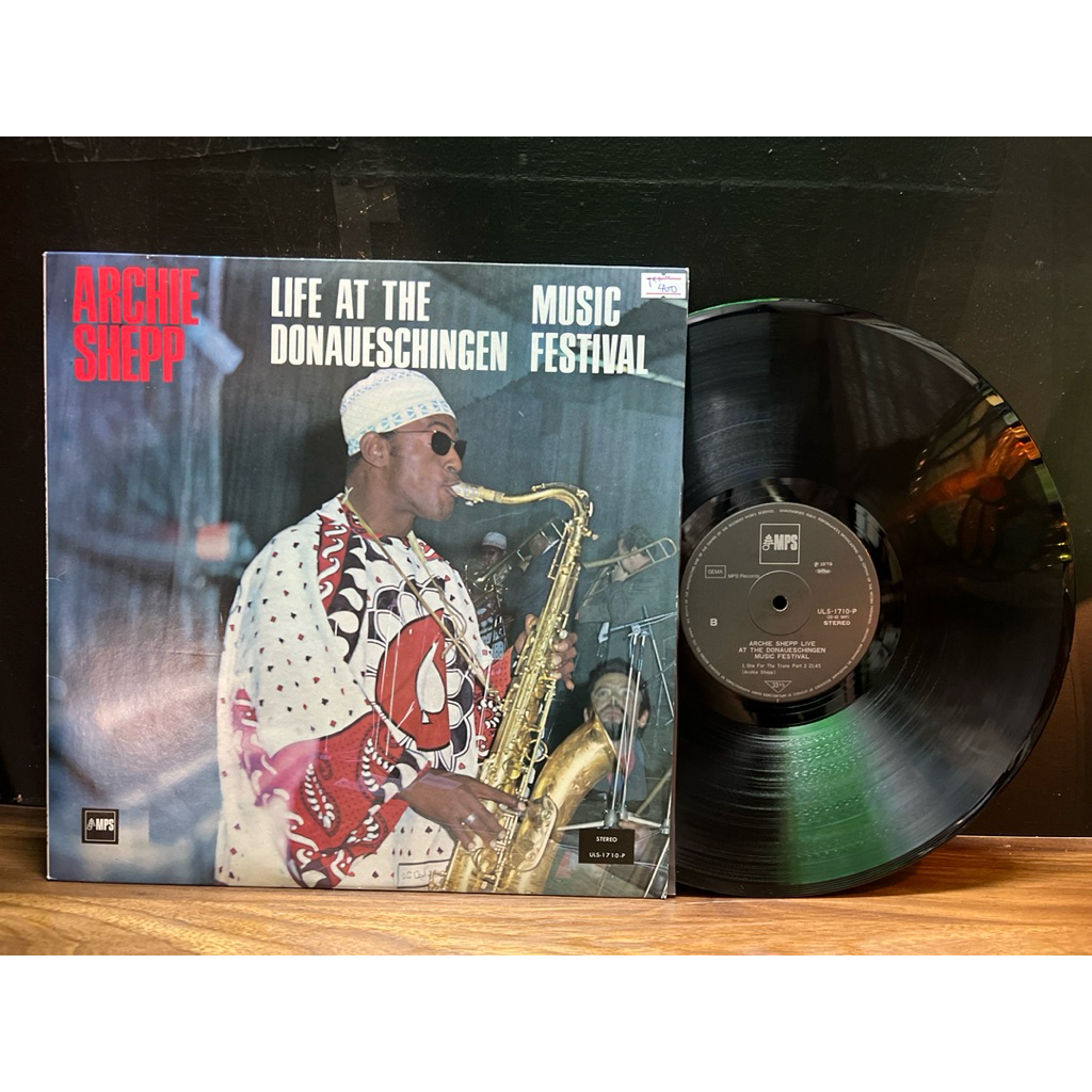 Đĩa than vinyl nhạc Jazz:Archie Shepp - Life At uh The Donaueschingen Music Festival.