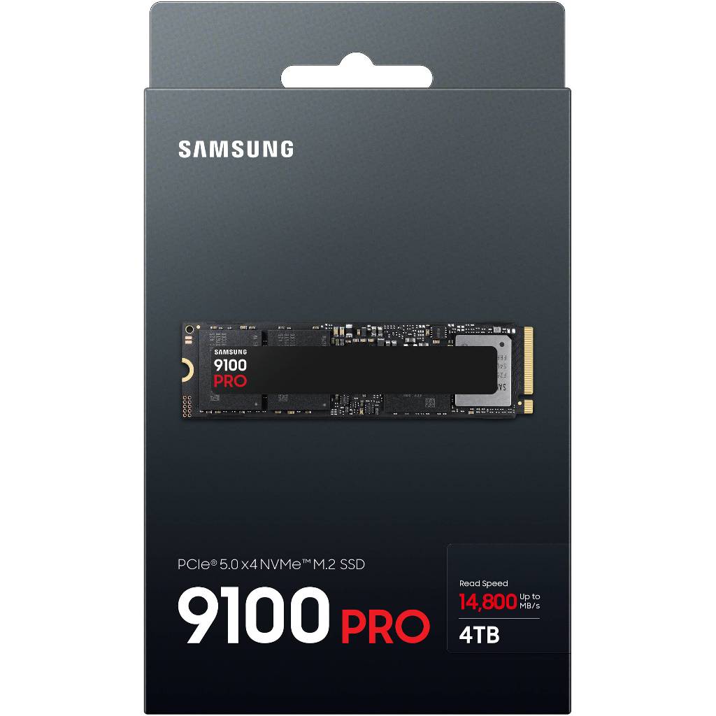 Ổ cứng SSD Samsung 9100 Pro 4TB New 100% PCIe Gen5 x4 NVMe - Bảo hành 5 năm