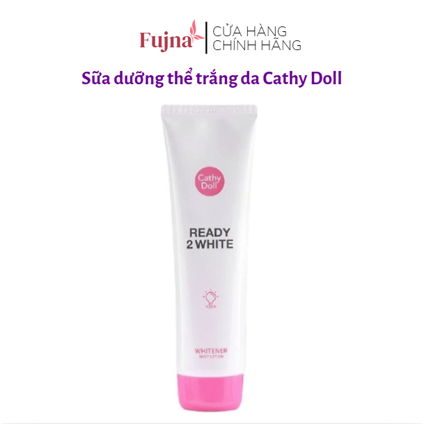(Chính hãng) Sữa dưỡng thể trắng da Cathy Doll Ready 2 White Whitener Body Lotion 150ml