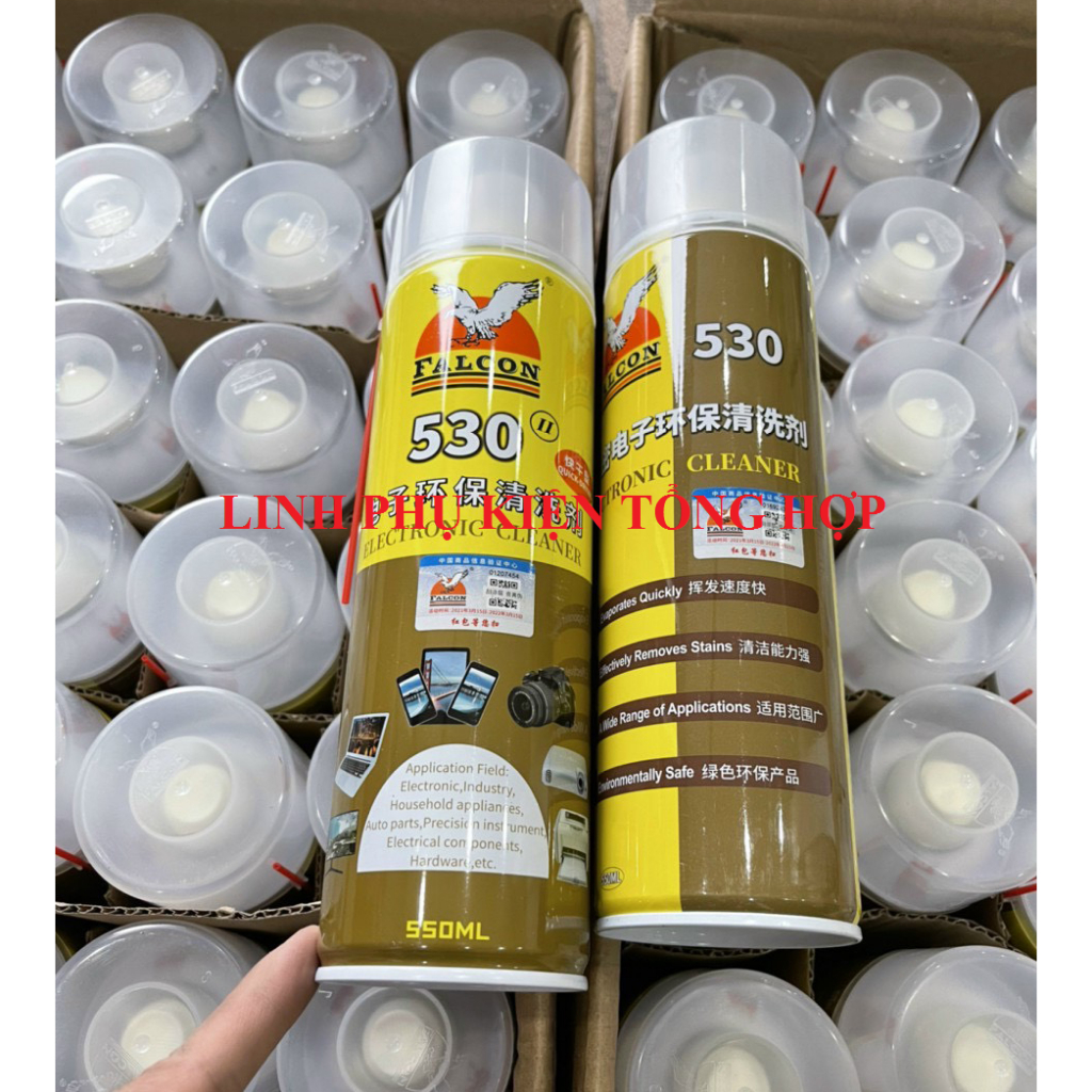 CHAI XỊT TẨY KEO FALCON 530 ,NEW 100%