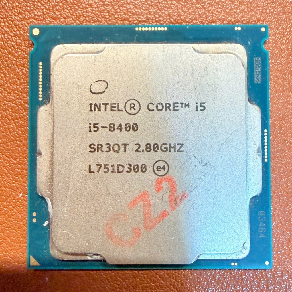 Bộ vi xử lý Intel Core i5 8400 hàng tháo máy bảo hành 3 tháng