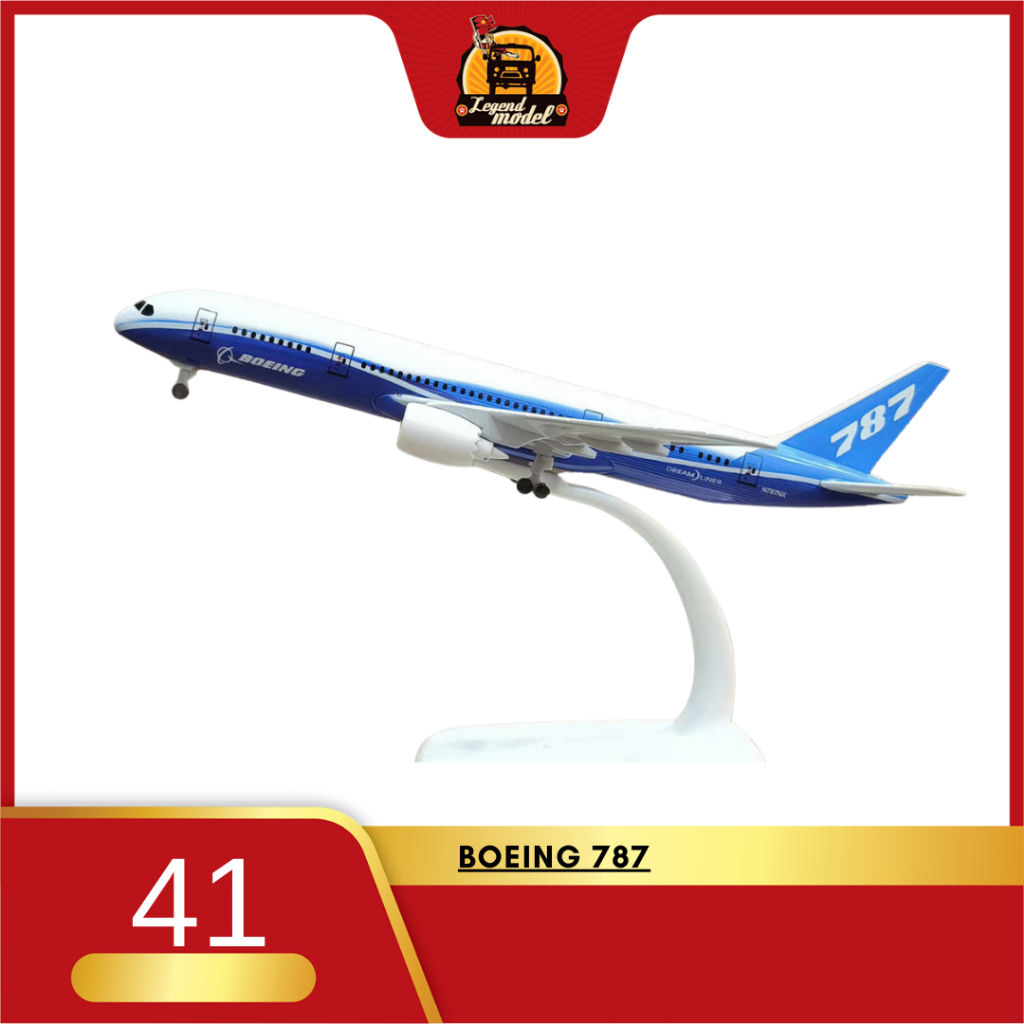 Mô hình máy bay Boeing 787 Original 18cm