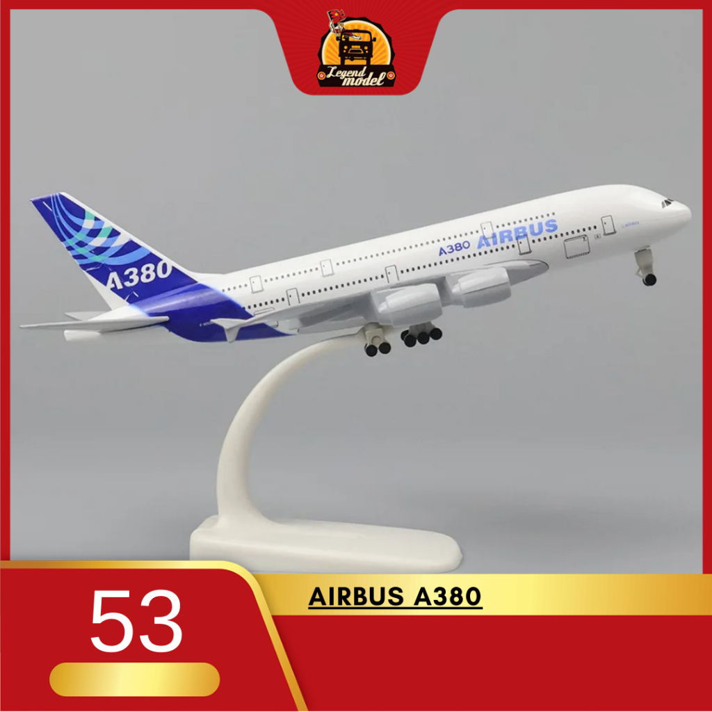Mô hình máy bay Airbus A380 20cm