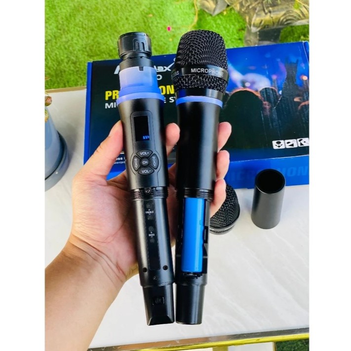 Micro Không Dây BX6 PRO / BX8 PRO Đa Năng, Tích Hợp Echo Độ Nhạy Cao, Bắt Âm Tốt, Thiết Kế Sang Trọn