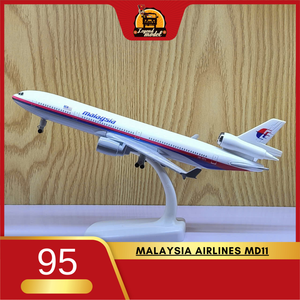 Mô hình máy bay Malaysia 20cm