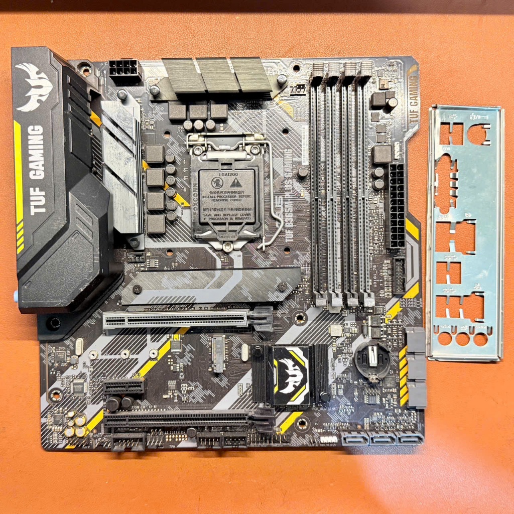 Mainboard Bo mạch chủ ASUS TUF B365M PLUS GAMING hàng tháo máy bảo hành 1 tháng