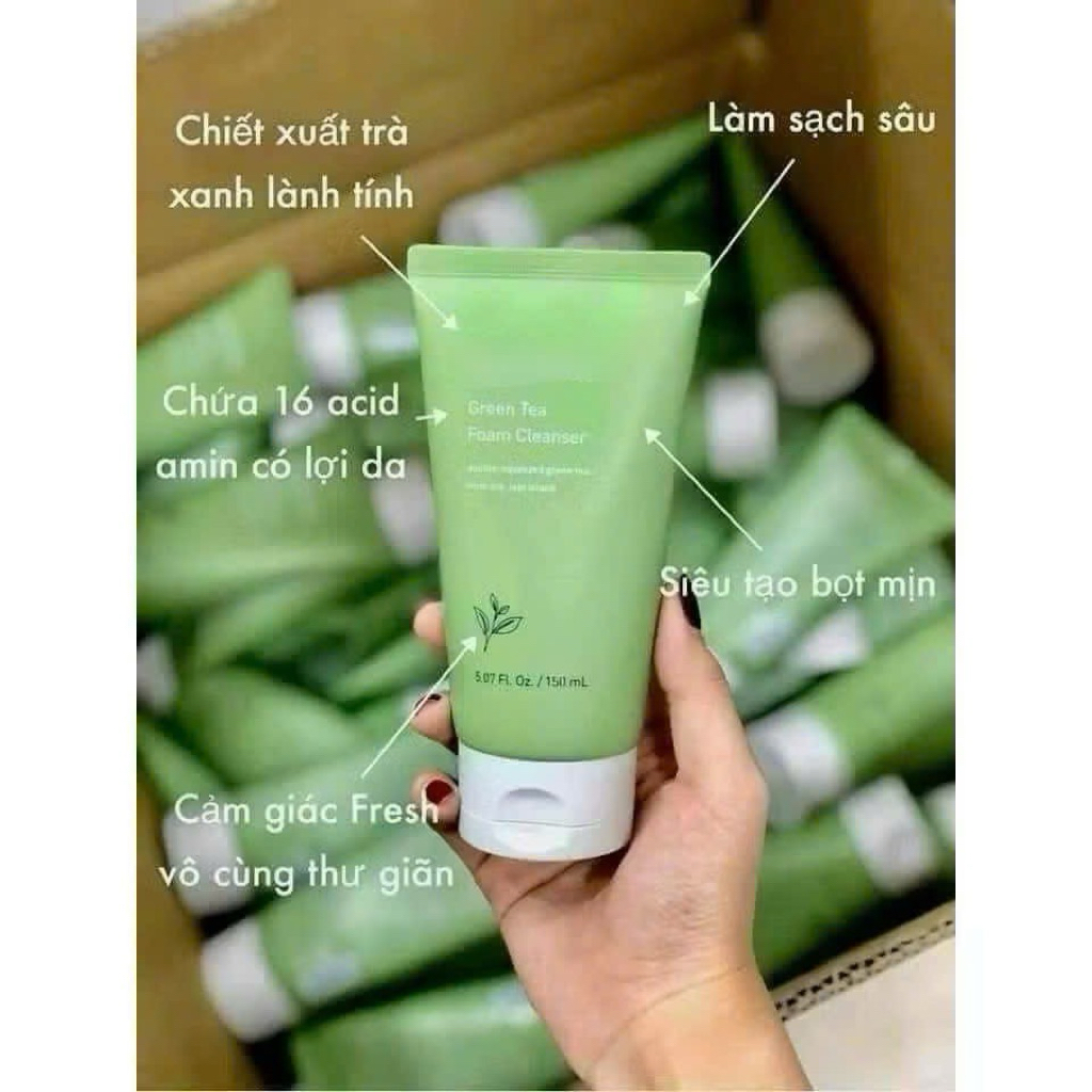 Sữa Rửa Mặt Trà Xanh 150ml