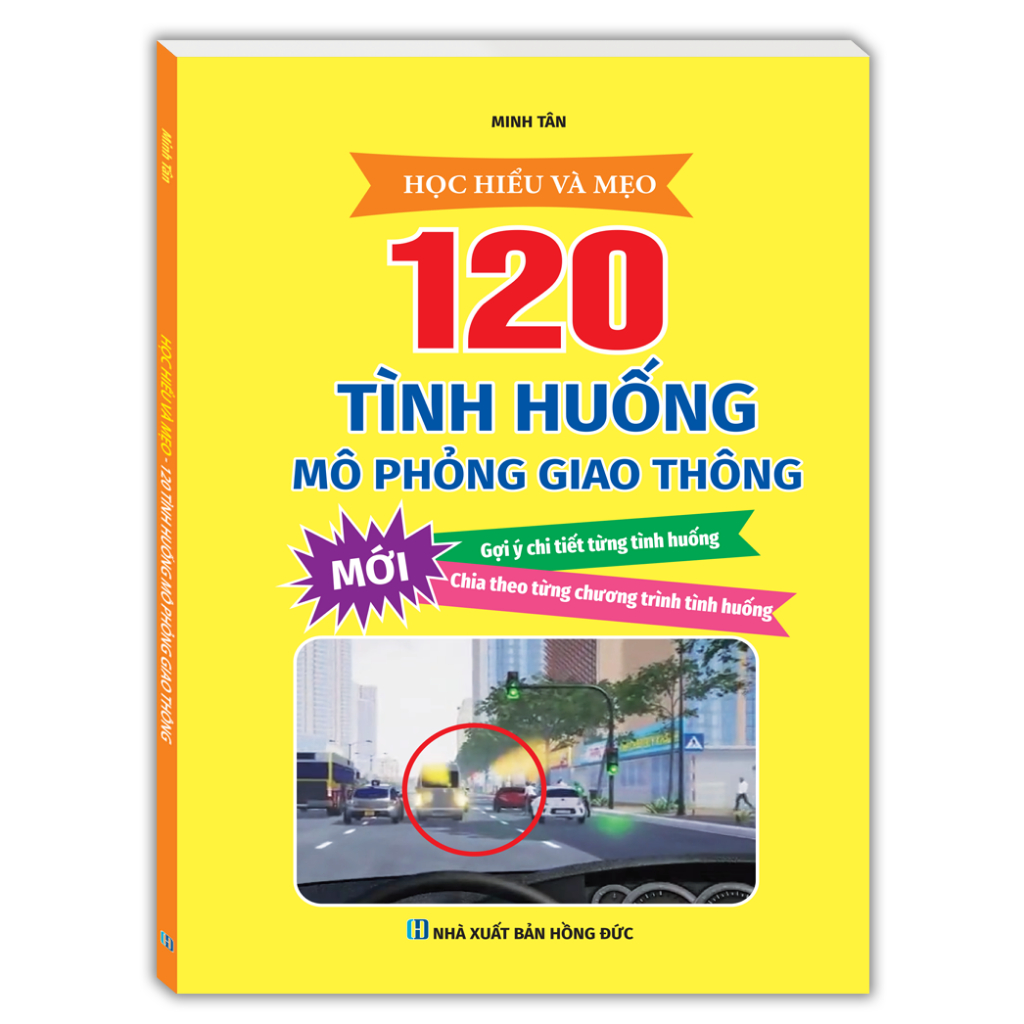 Sách - 120 tình huống mô phỏng giao thông (bản mới)