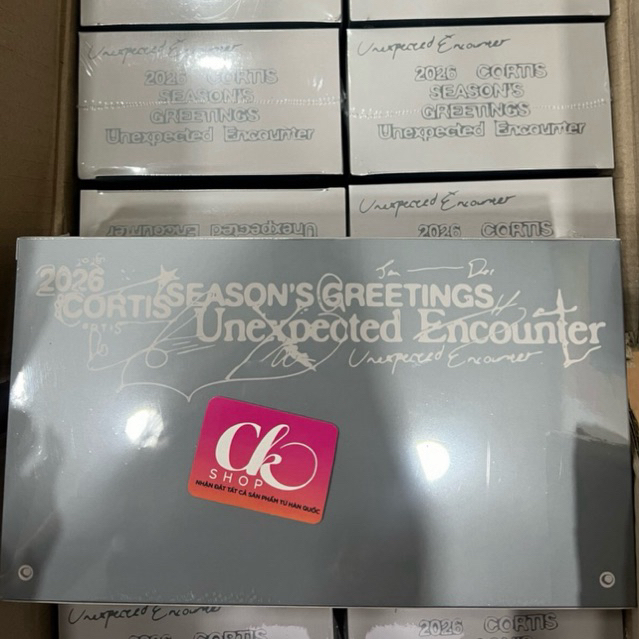 Bộ lịch chào mừng 2026 - CORTIS 2026 seasons greetings có sẵn