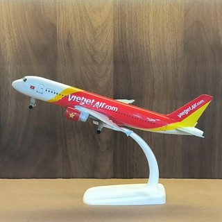 Mô hình máy bay Vietjet Air A320 18cm