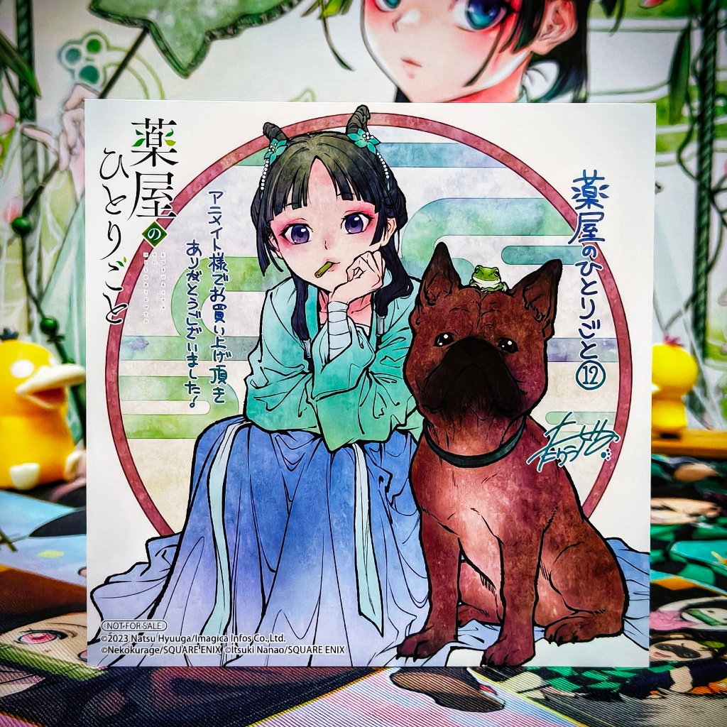 [KnH] Tổng hợp phụ kiện manga "Dược Sư Tự Sự" (Official)