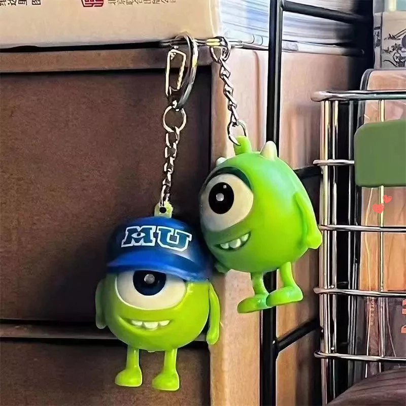 ✨ [I Can say I love you] Móc Khóa Cặp Đôi Mắt To Có Đèn LED Và Âm Thanh Làm Quà Tặng Cho Học Sinh