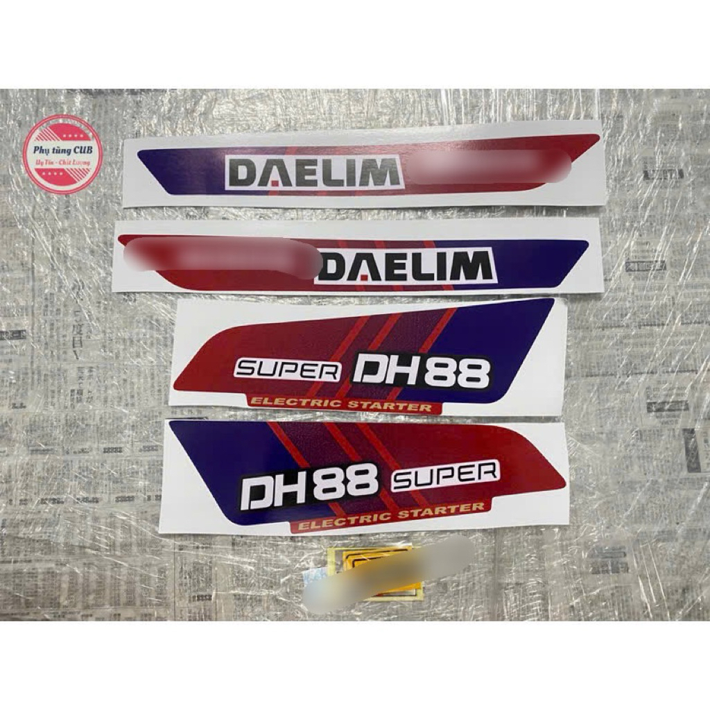 Tem cub DH88 kèm thông số