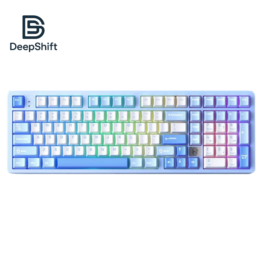 Bàn phím cơ Leobog HI98C Pro Pin 8000 mAh - Nhôm CNC- 98% -3 Mode - RGB - Hỏa tốc - Hi98 Pro