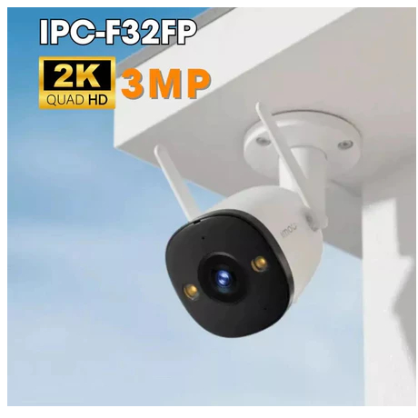 Camera Wifi IMOU BULLET 2E F52FP/ F42FP /F32FP/ F22FP, Chỉ Thu Âm, Có Màu Ban Đêm, Ngoài Trời Chống 
