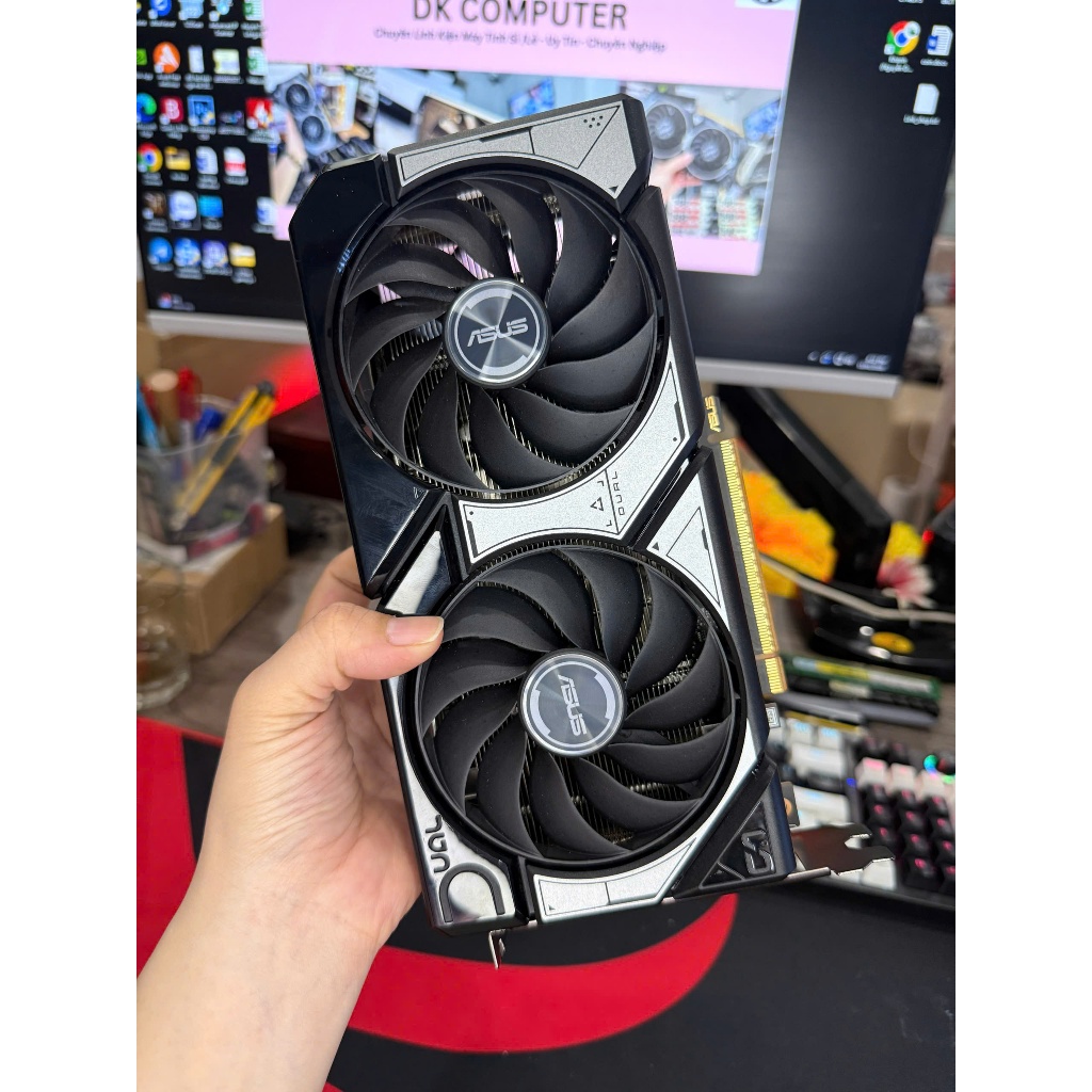VGA ASUS Dual GeForce RTX 5060 8GB GDDR7 OC Edition (DUAL-RTX5060-O8G)