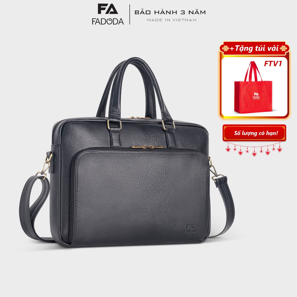 Cặp da công sở đựng laptop Fadoda FCD301 - FADODA