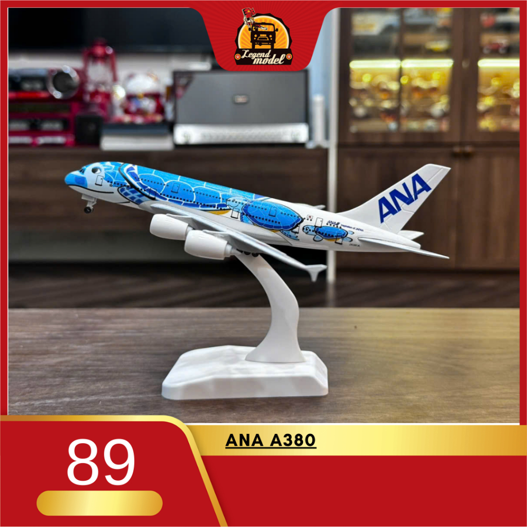 Mô hình máy bay ANA A380 20cm
