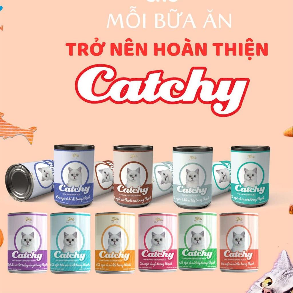 PATE CATCHY LON 400G - PATE CHẤT LƯỢNG CHO MÈO