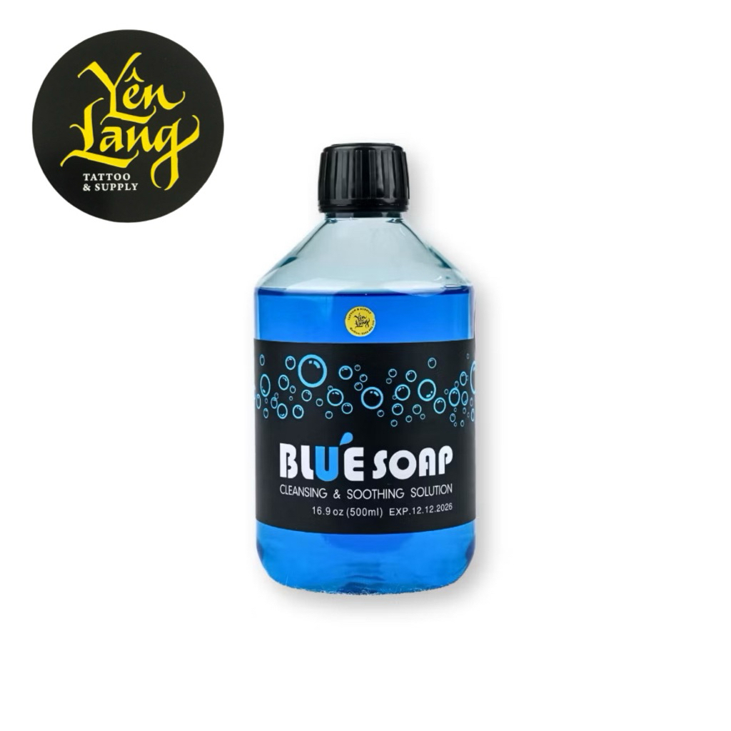BLUE SOAP (Đậm đặc) (Tỉ lệ pha 1:20) - TATTOO CLEANING (HSD: 2028)