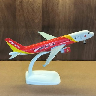 Mô hình máy bay Vietjet Air A320 18cm