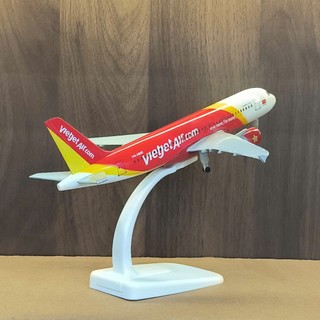 Mô hình máy bay Vietjet Air A320 18cm