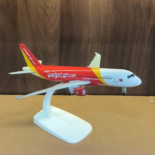 Mô hình máy bay Vietjet Air A320 18cm