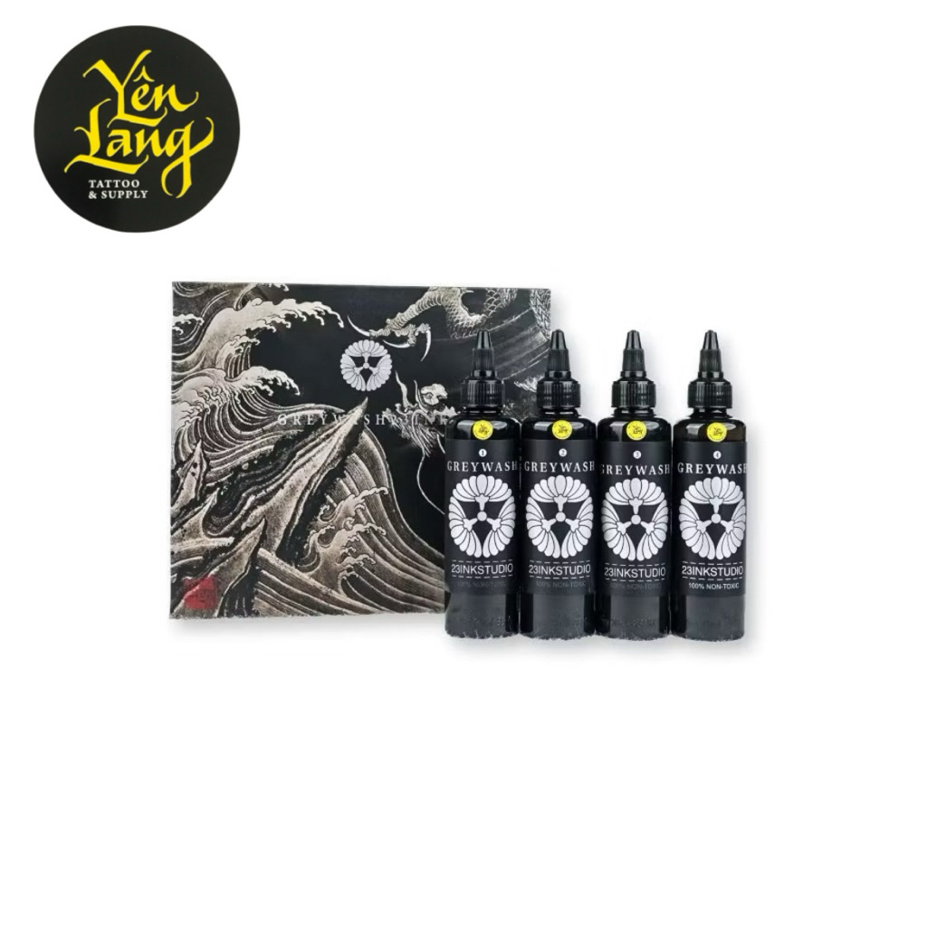 23INK GREYWASH SET 8oz & 4oz (HSD: 2028 và 2029)