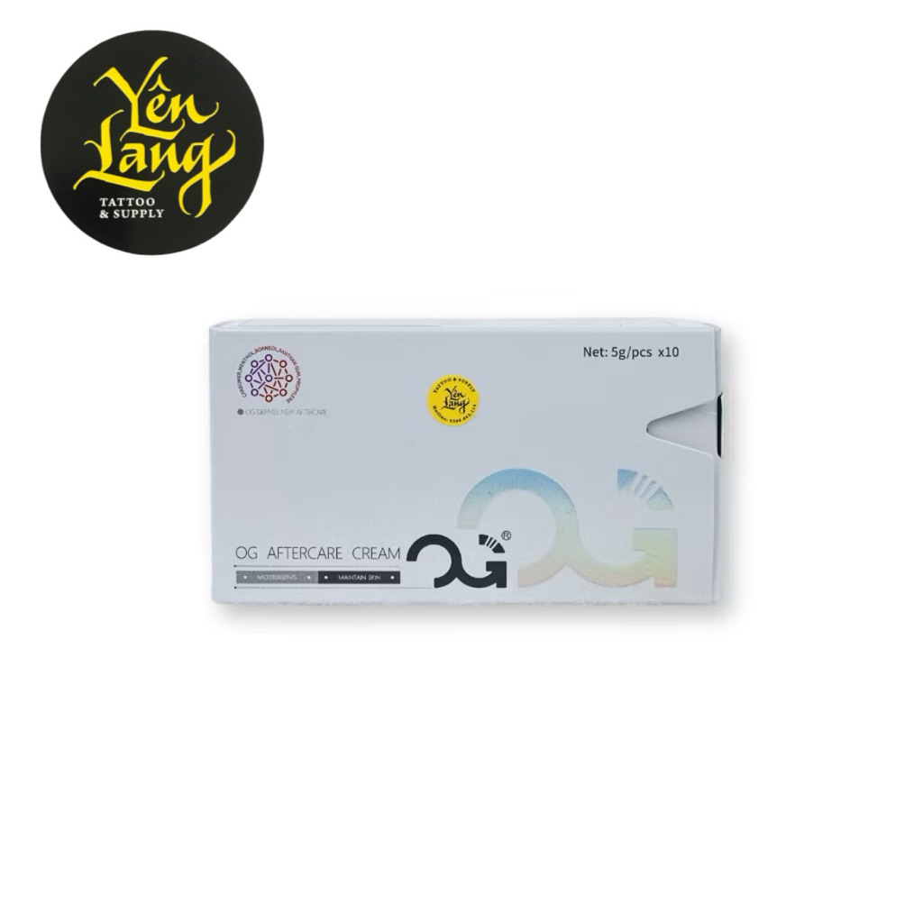 Kem dưỡng OG (5g/gói x 10 gói) - OG Aftercare Cream - Hộp nguyên 10 gói (HSD: 2028)