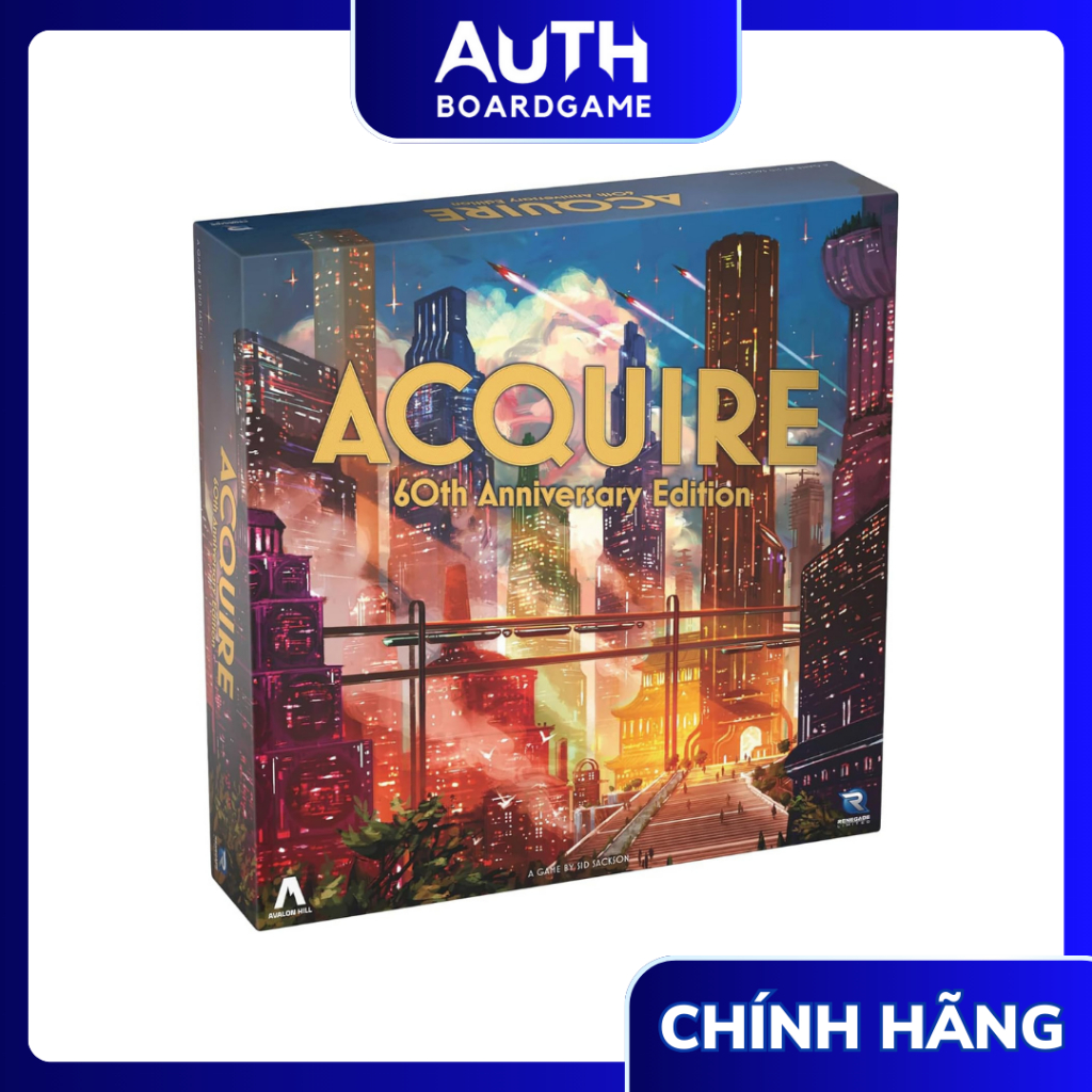 [Chính Hãng] Acquire – 60th Anniversary Edition – Board Game Kinh Điển Tái Bản